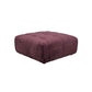 Dutchbone Giada hocker plum