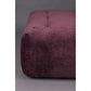 Dutchbone Giada hocker plum