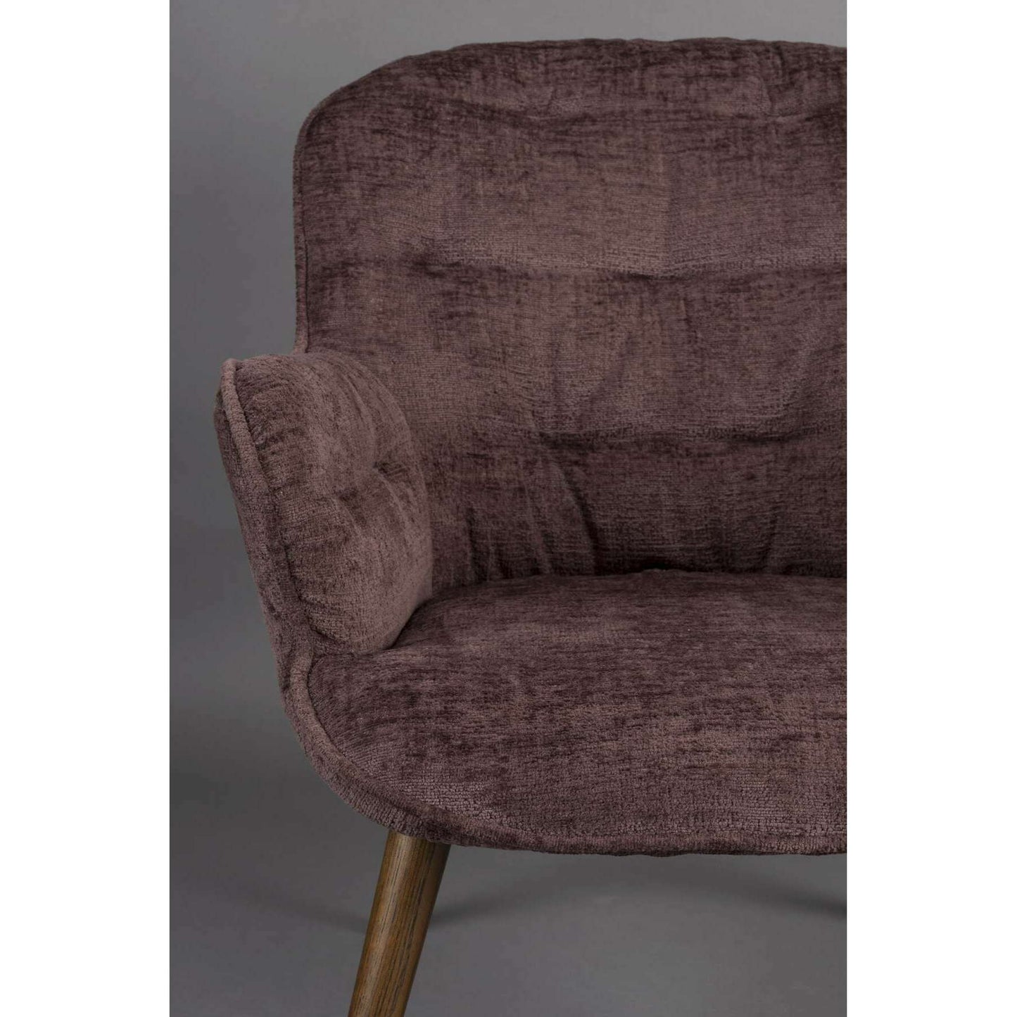 Dutchbone Lenn fauteuil plum