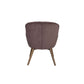 Dutchbone Lenn fauteuil plum