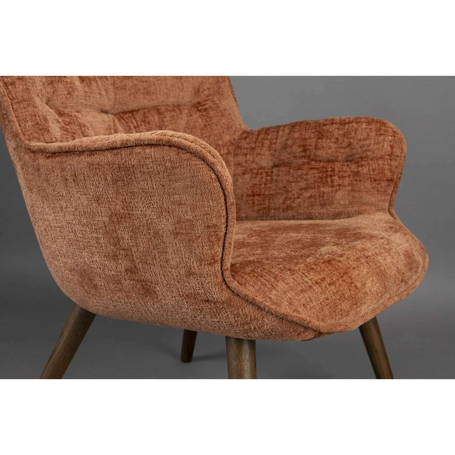 Dutchbone Lenn fauteuil terra