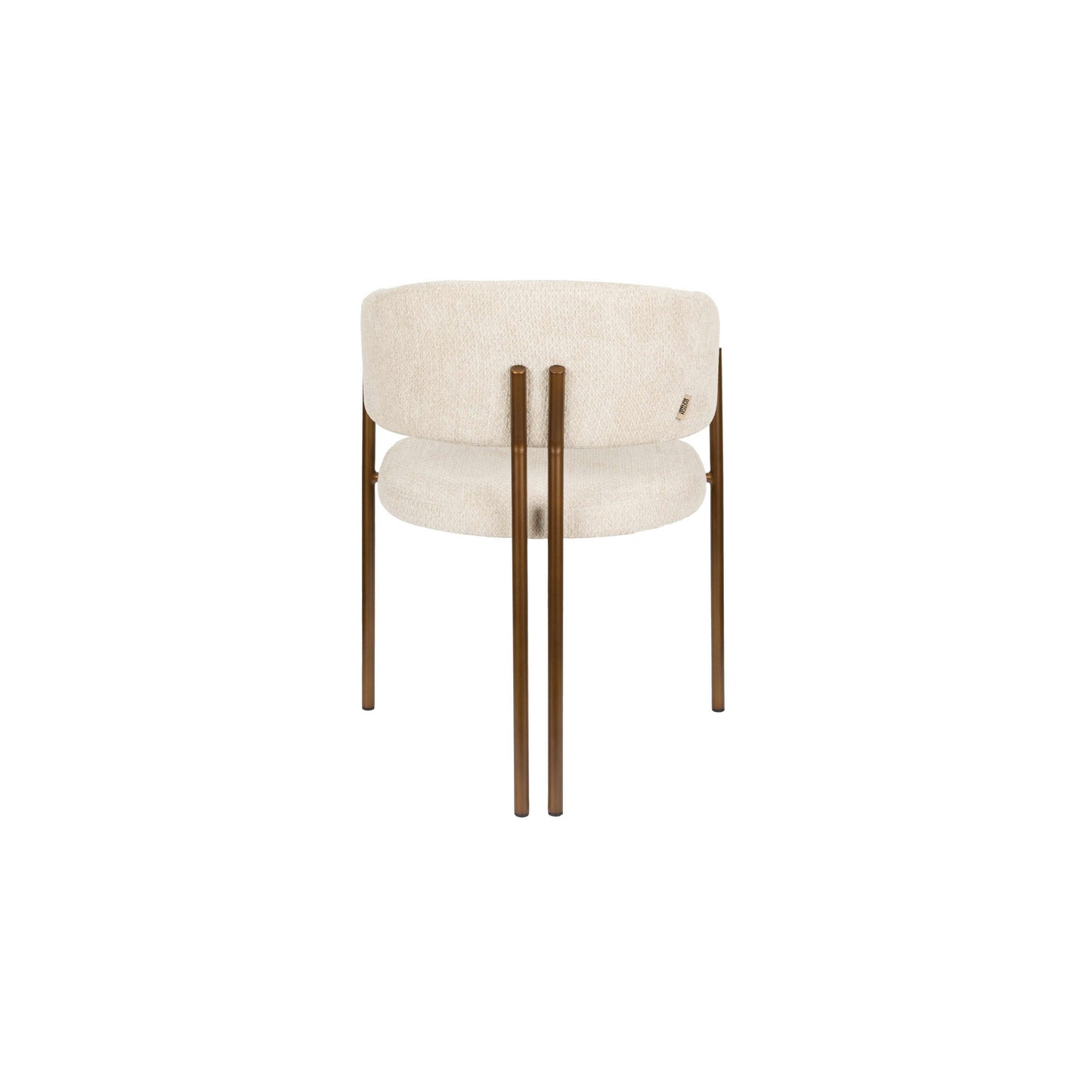 Dutchbone Naida eetkamerstoel beige