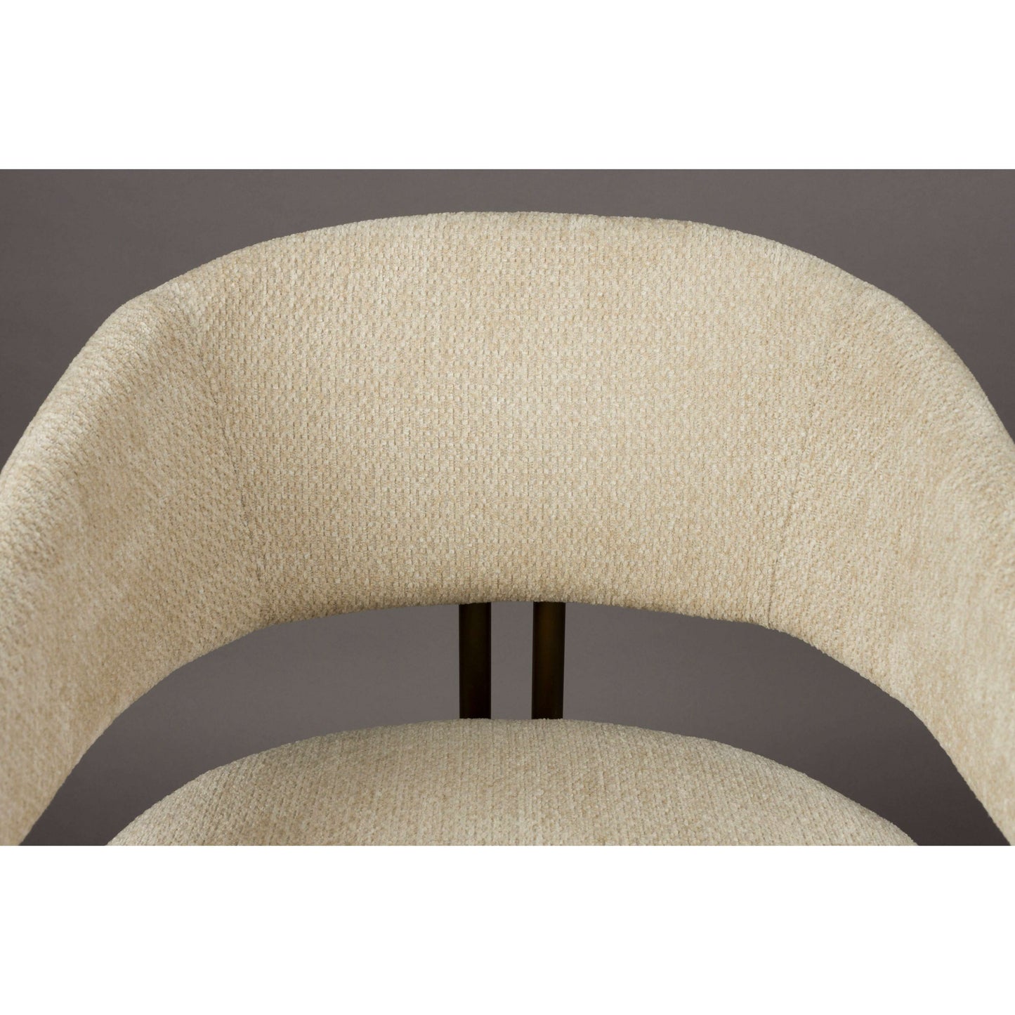 Dutchbone Naida eetkamerstoel beige