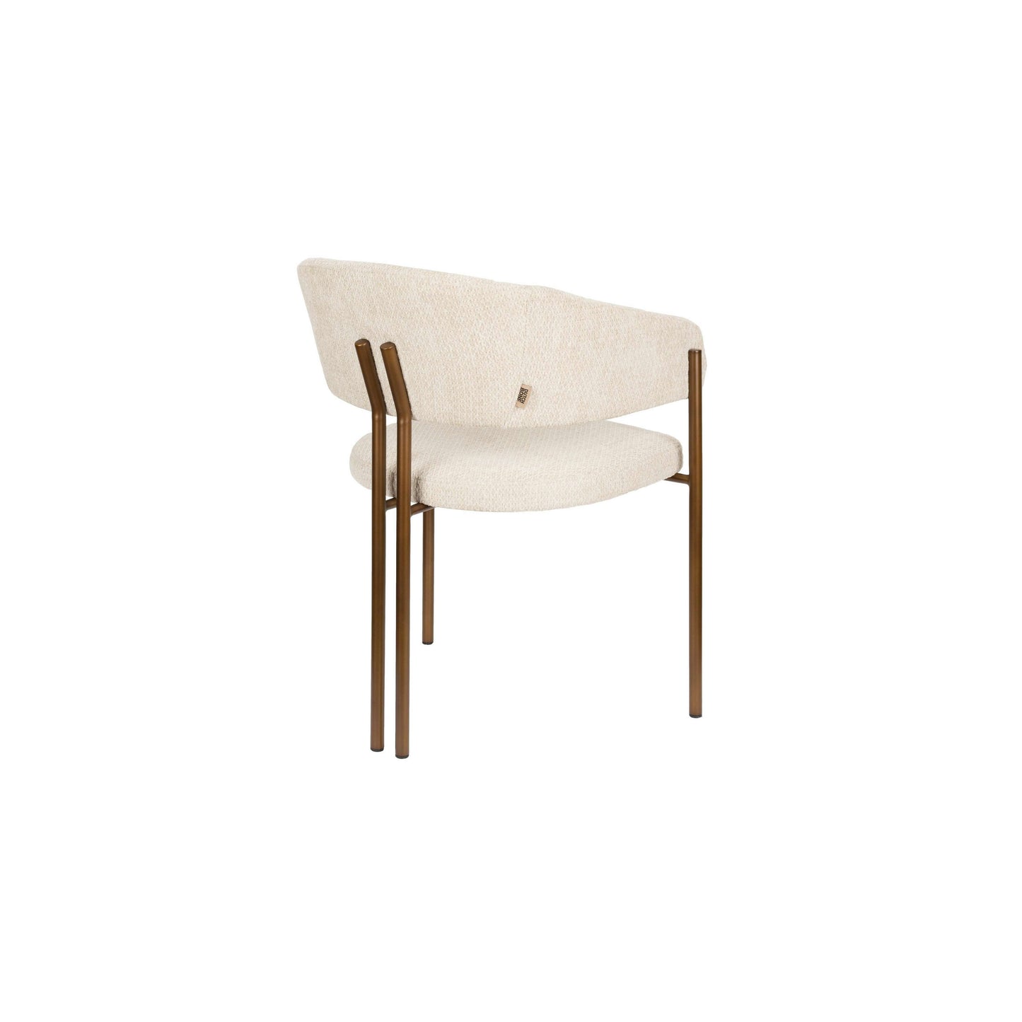 Dutchbone Naida eetkamerstoel beige