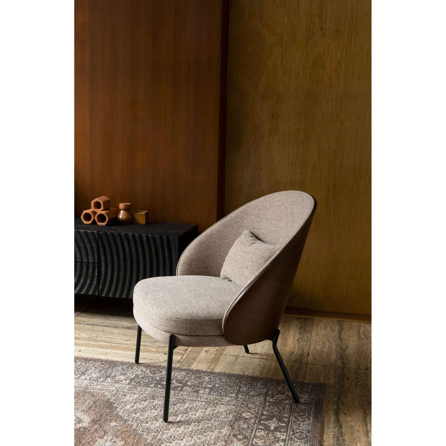 Dutchbone Rodin fauteuil beige