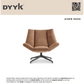 Dyyk Aiden fauteuil hoog zwart|sneak hazel