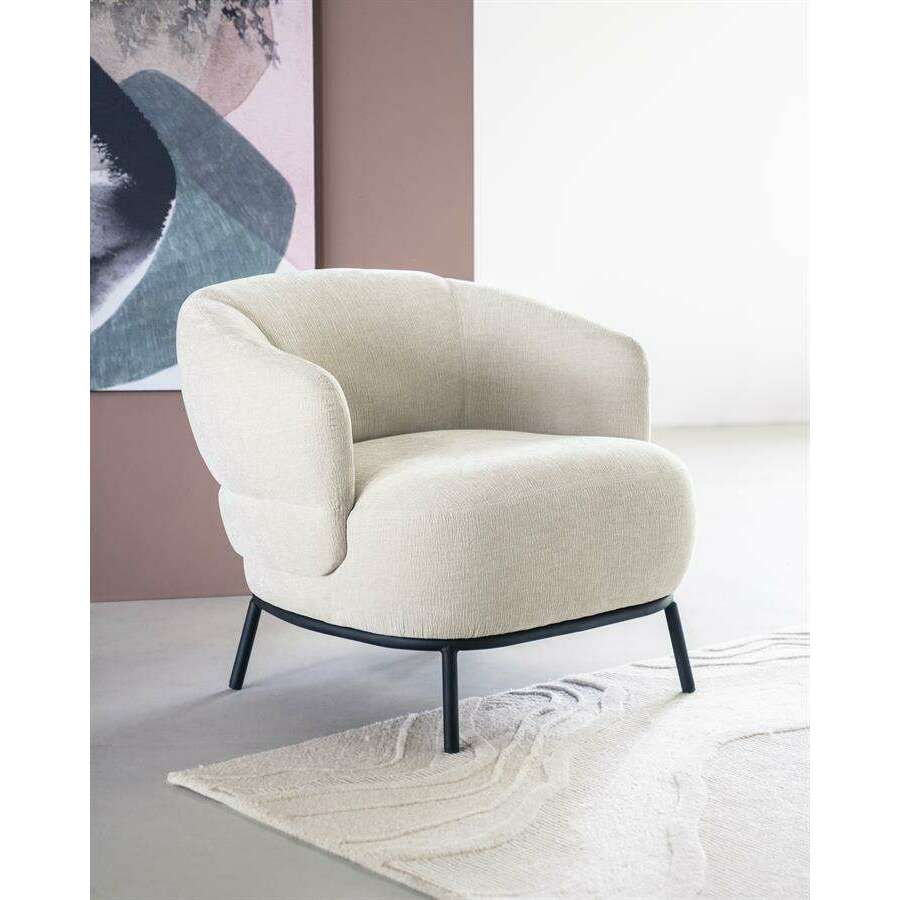 Eleonora David fauteuil beige safari