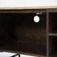 Eleonora Lio 2-deurs tv meubel bruin
