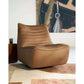 Eleonora Matthew fauteuil bruin grijs