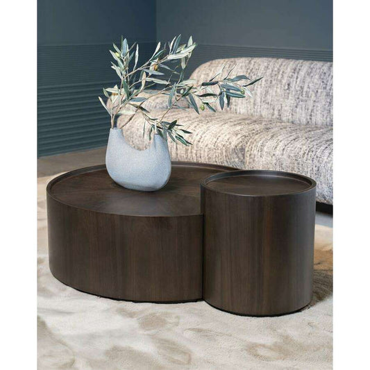 Eleonora Max salontafel naturel (set van 2)