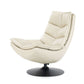 Eleonora Sven fauteuil beige boho leder