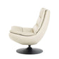 Eleonora Sven fauteuil beige boho leder