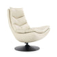 Eleonora Sven fauteuil beige boho leder