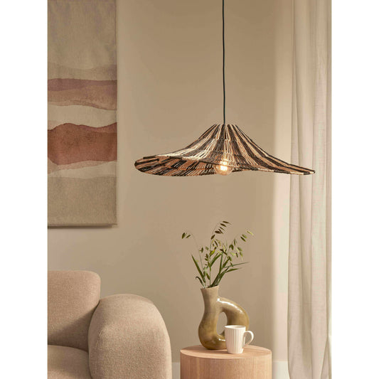 GOOD&MOJO Cuzco hanglamp zwart/naturel