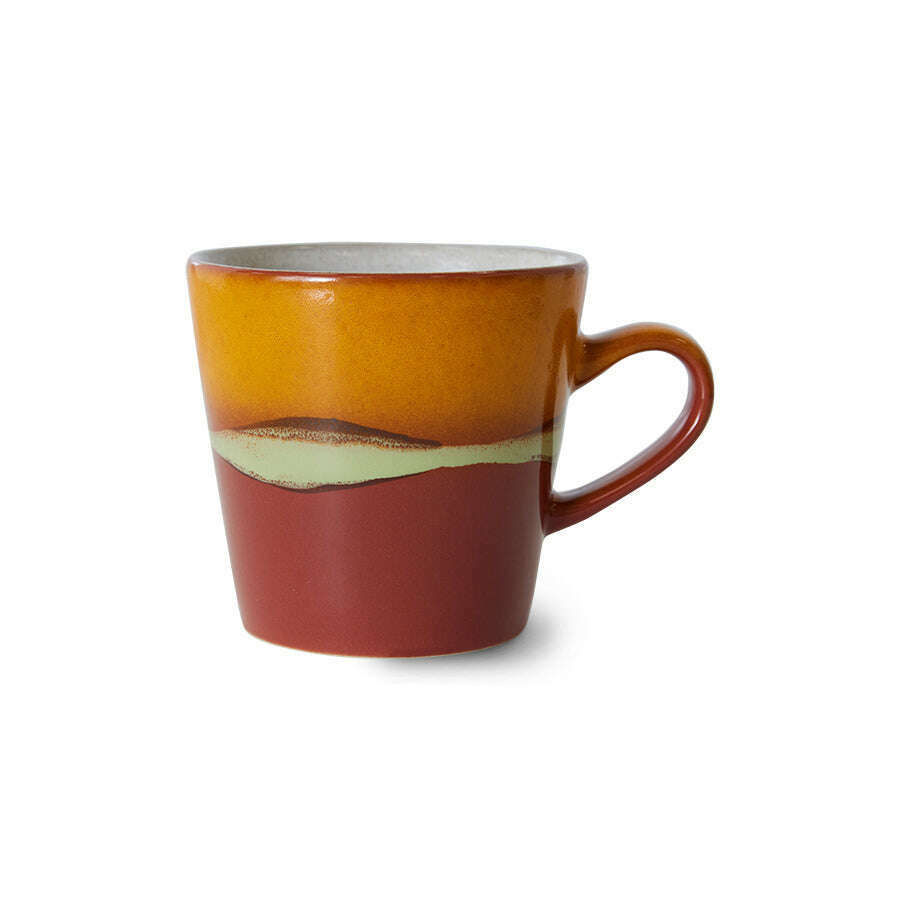 HKliving 70s ceramics: americano mug clay