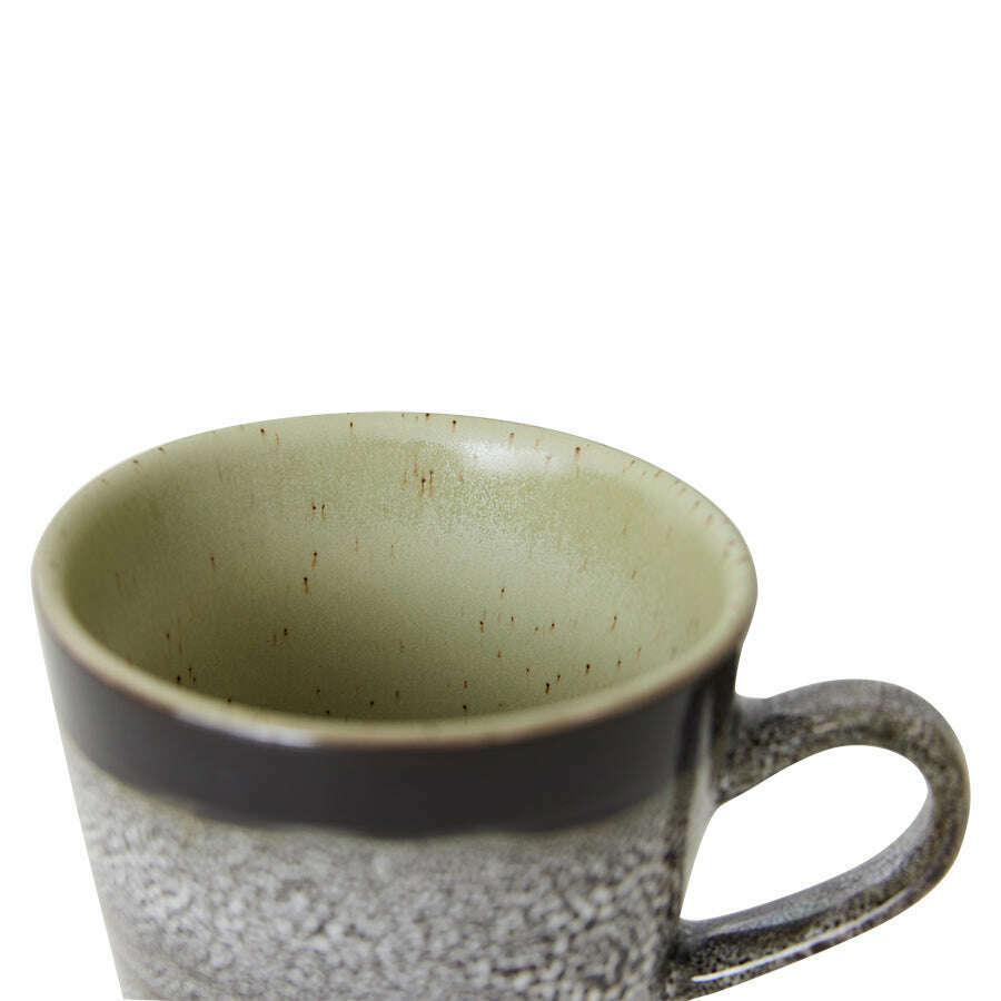 HKliving 70s ceramics: americano mug rock on