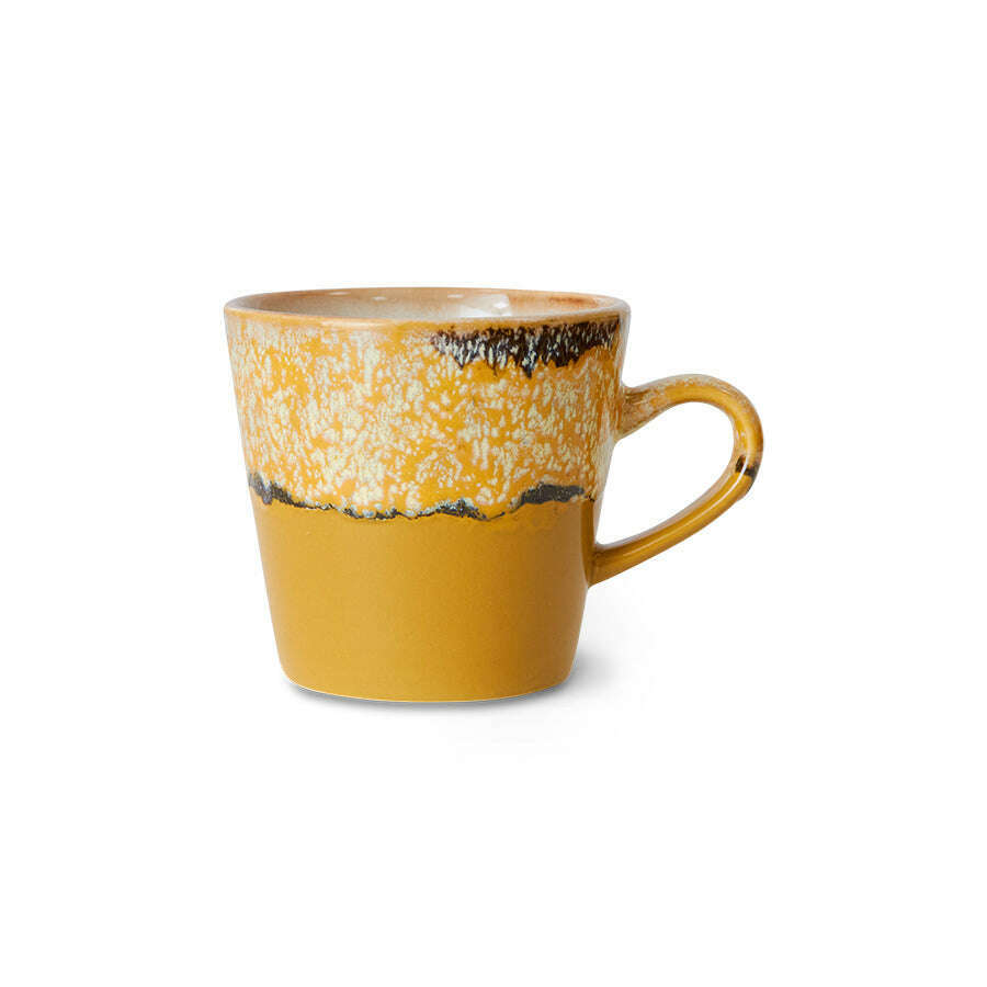 HKliving 70s ceramics: americano mug sunbeam