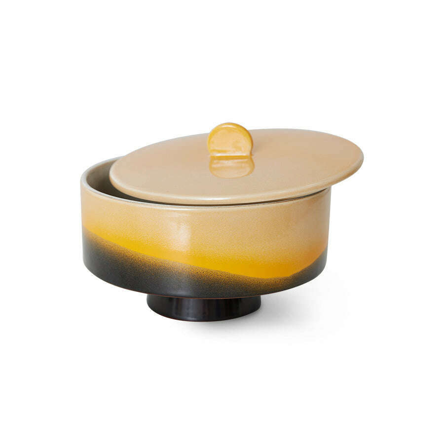 HKliving 70s ceramics: bonbon bowl sunshine