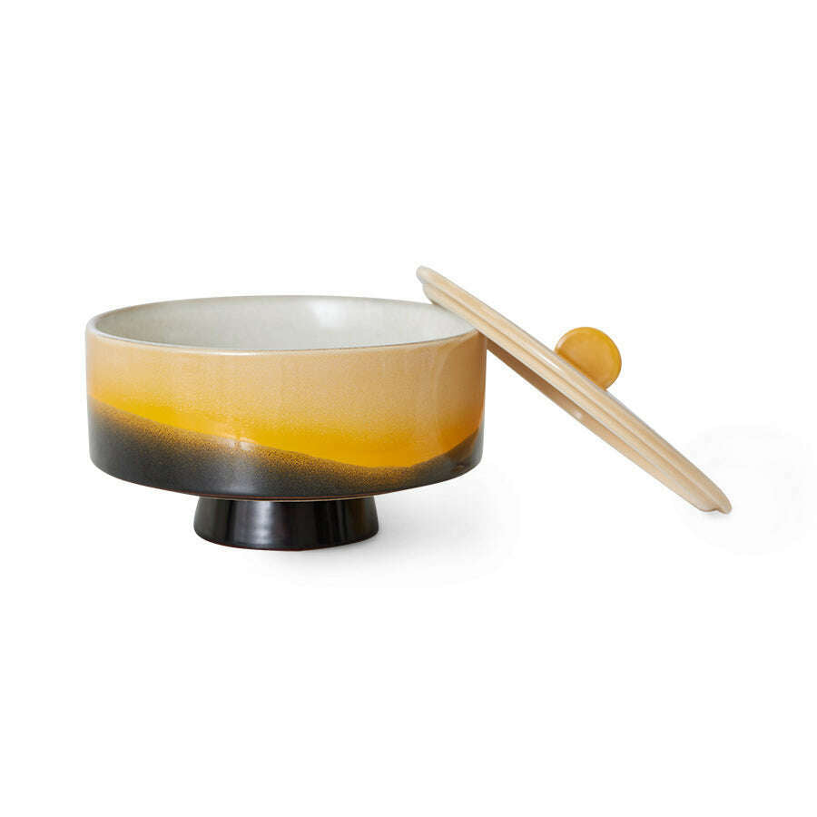 HKliving 70s ceramics: bonbon bowl sunshine