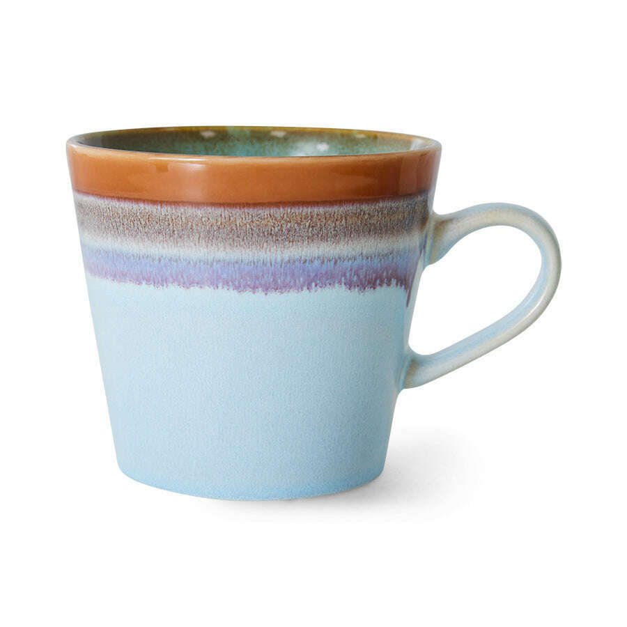 HKliving 70s ceramics: cappuccino mug ash