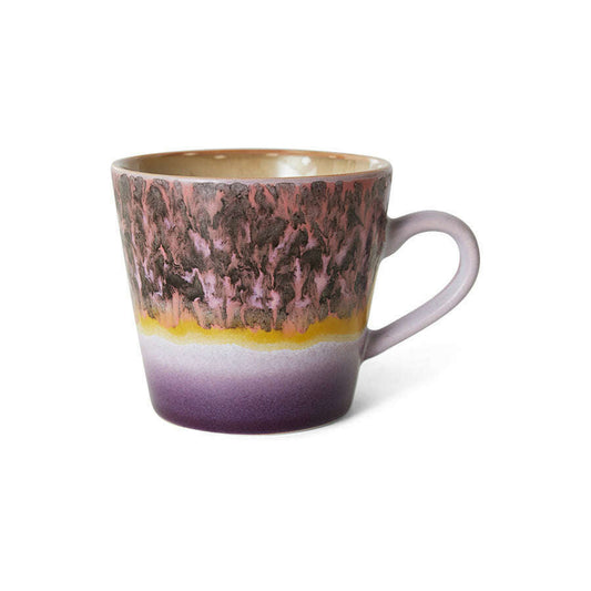 HKliving 70s ceramics: cappuccino mug blast