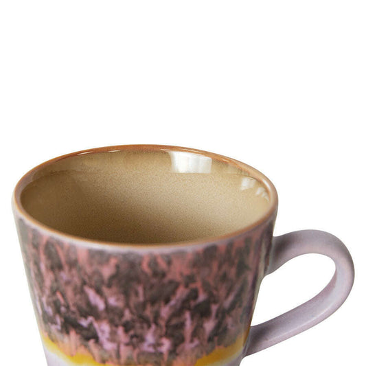 HKliving 70s ceramics: cappuccino mug blast