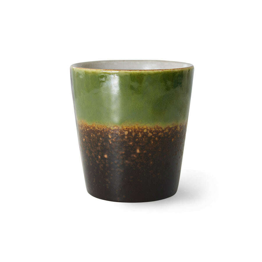 HKliving 70s ceramics: coffee mug algae