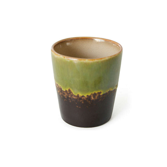 HKliving 70s ceramics: coffee mug algae