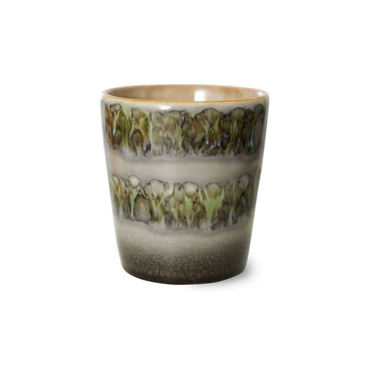 HKliving 70s ceramics: coffee mug fern