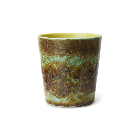 HKliving 70s ceramics: coffee mug tidal