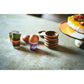 HKliving 70s ceramics: egg cups island (set of 4)