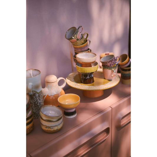 HKliving 70s ceramics: plateau papaya