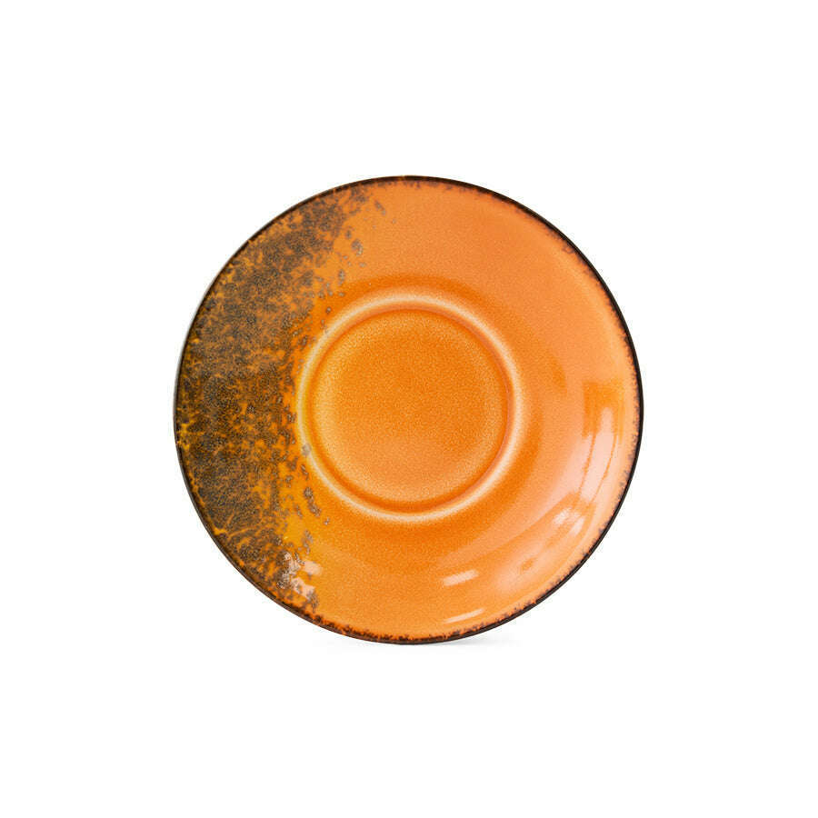 HKliving 70s ceramics: saucers roasts (set of 4)