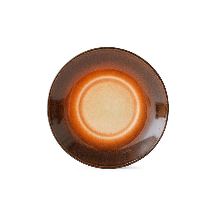 HKliving 70s ceramics: saucers roasts (set of 4)