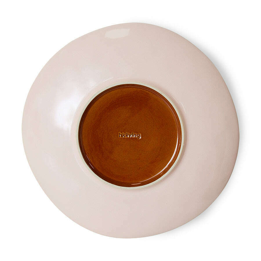 HKliving 70s ceramics: side plates valley (set of 2)