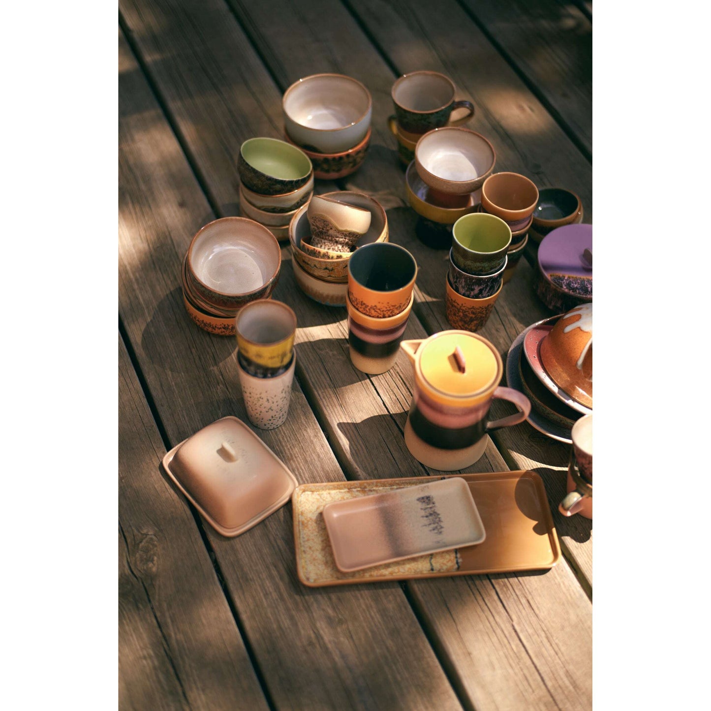 HKliving 70s ceramics: small tray breeze