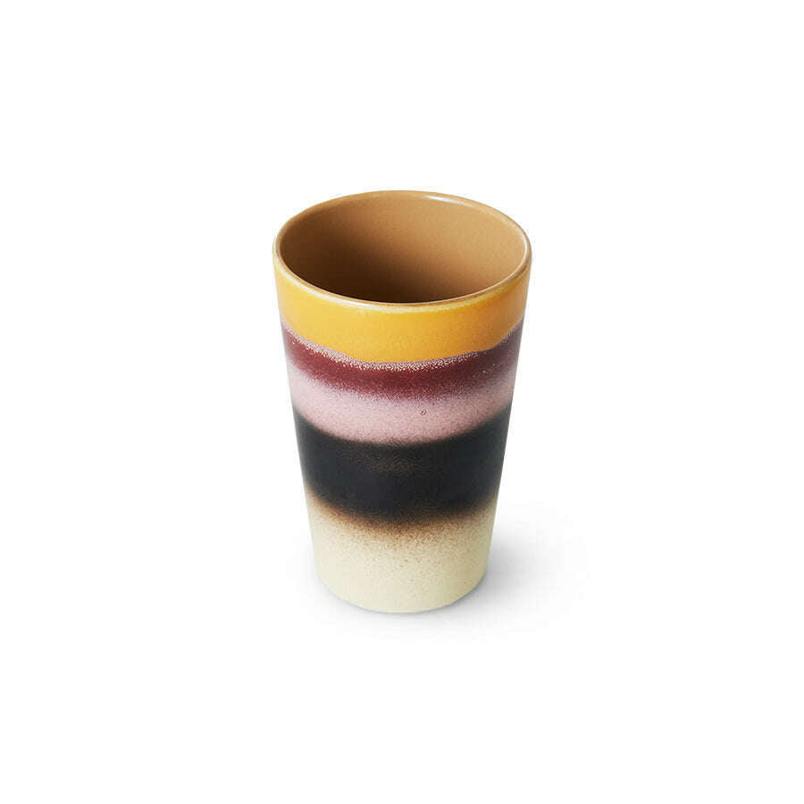 HKliving 70s ceramics: tea mug sunset