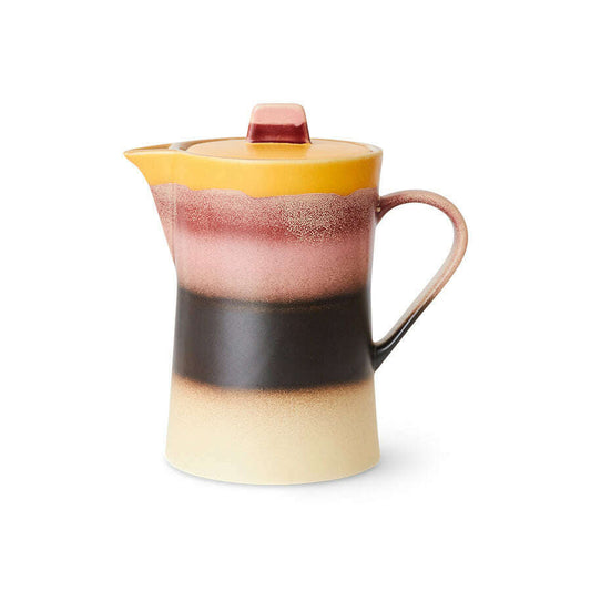 HKliving 70s ceramics: theekan sunset