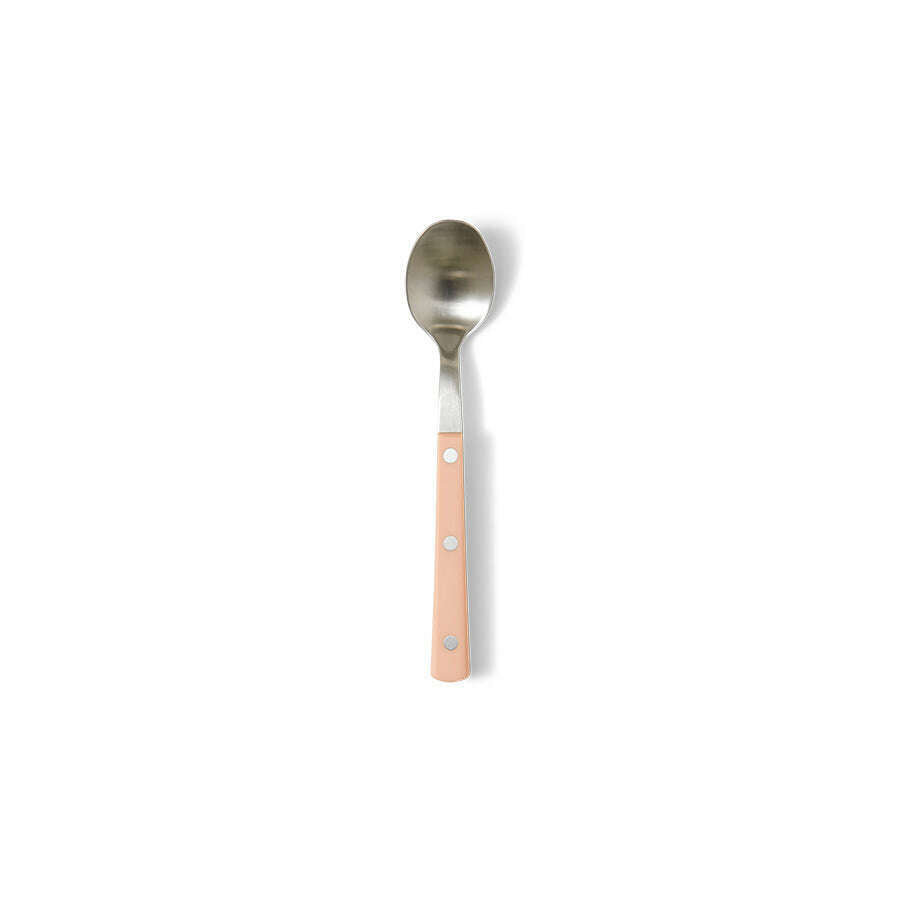 HKliving 70s cutlery dessert spoon peach