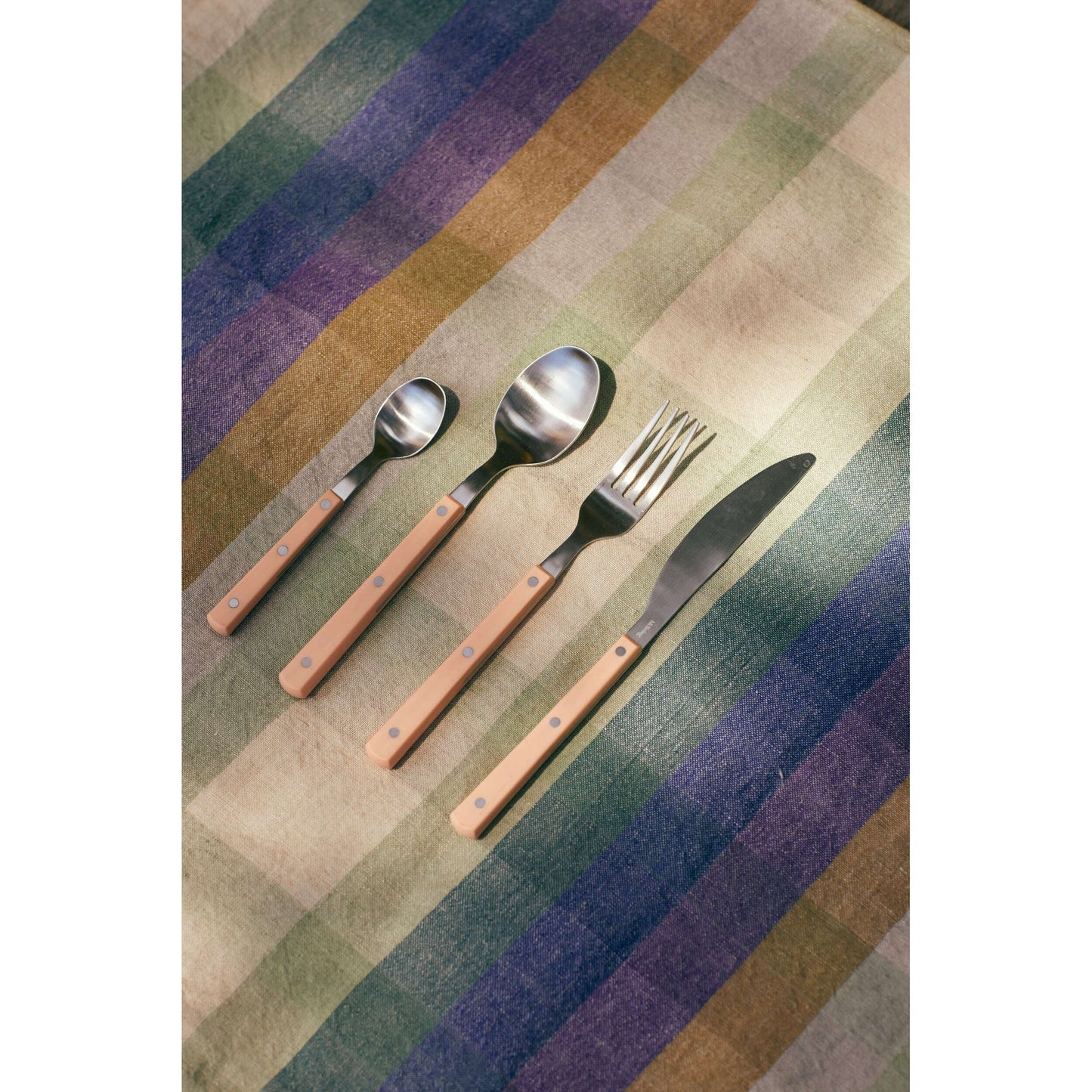 HKliving 70s cutlery fork peach