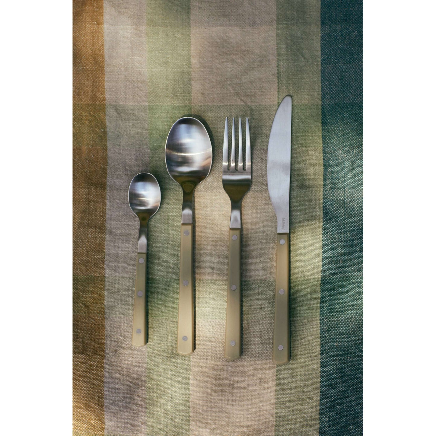 HKliving 70s cutlery knife olive