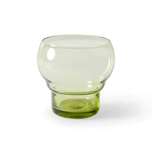 HKliving 70s glassware: bulb glasses mint green (set of 4)