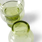 HKliving 70s glassware: bulb glasses mint green (set of 4)