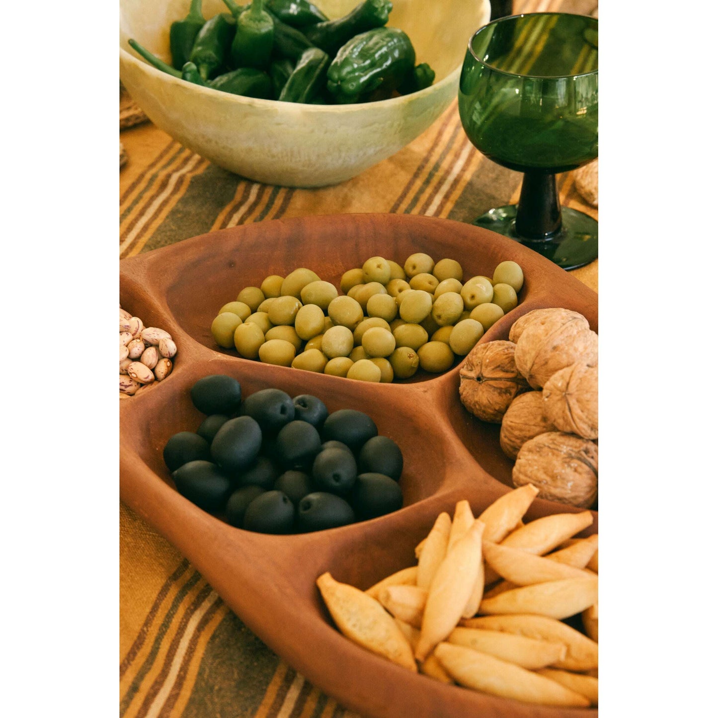 HKliving Acacia appetizer board M