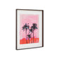 HKliving Acrylic frame brown palms