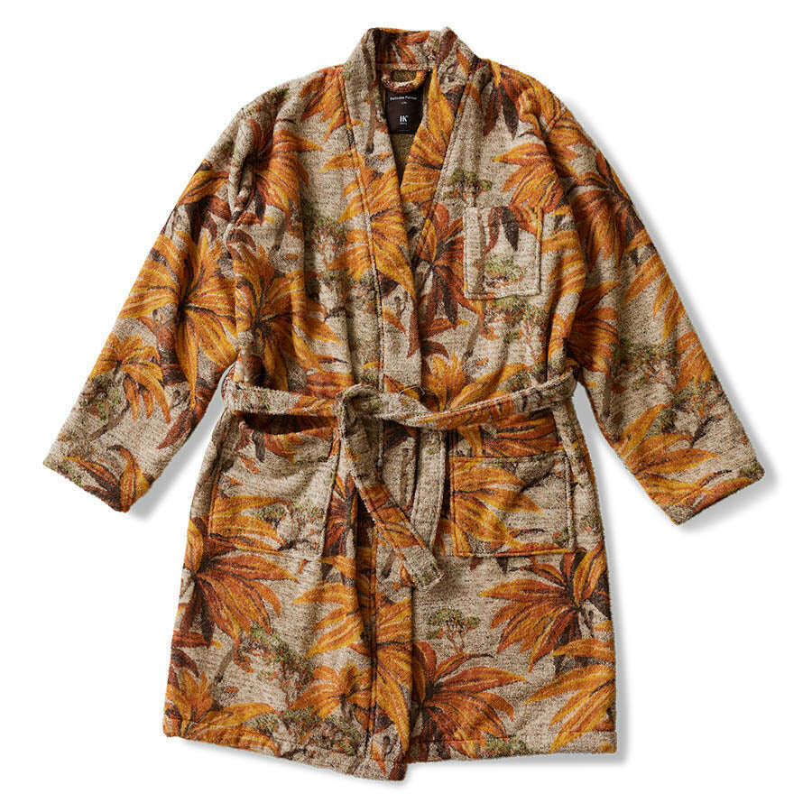 HKliving Bathrobe Palmae (S/M)