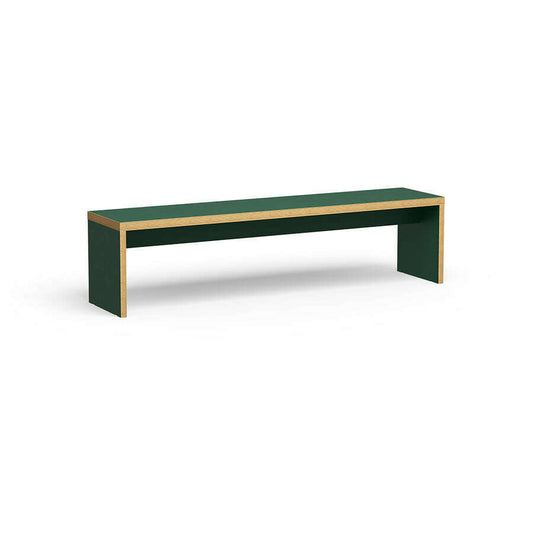 HKliving Bench green 180cm