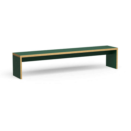 HKliving Bench green 220cm