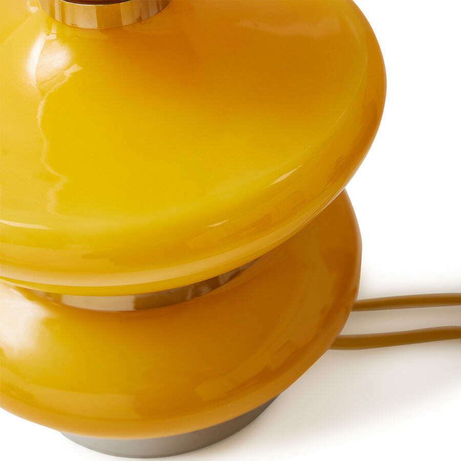 HKliving Bubble lampvoet honey