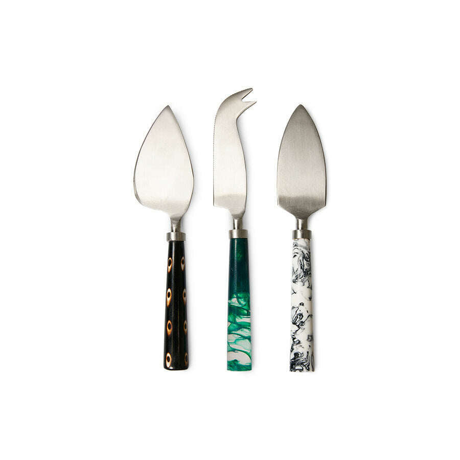 HKliving Cheese mes coast (set of 3)